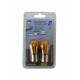 AMPOULE BA15S TYPE T25-12 48 LEDS SMD 12/24V ORANGE X2 (960 LUMEN)