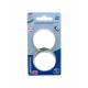 MIROIR RETROVISEUR EXT. ANGLE MORT DIAM. 5CM CONVEXE REGLABLE X2