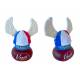 CASQUE AILES EN TISSU FRANCE DECO POUR DESODORISANT TYPE POPPY