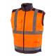 VESTE SANS MANCHES HAUTE VISIBILITE ORANGE Speedway XXXL
