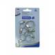 COLLIERS DE SERRAGE x 7 PCES 10 A 40MM VIS RENFORCEES