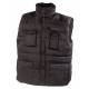 GILET SANS MANCHES MULTIPOCHES TYPE "VOSGES" NOIR T. M