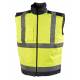 VESTE SANS MANCHES HAUTE VISIBILITE JAUNE Speedway M