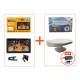 LOT TELEVISION PORTABLE (REF. 619595) + ANTENNE (REF. 621550)