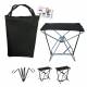TABOURET DE VOYAGE (29x18x28cm) + SAC DE RANGEMENT